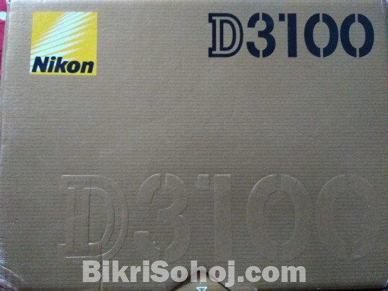 DSLR Nikon D3100 (body only)